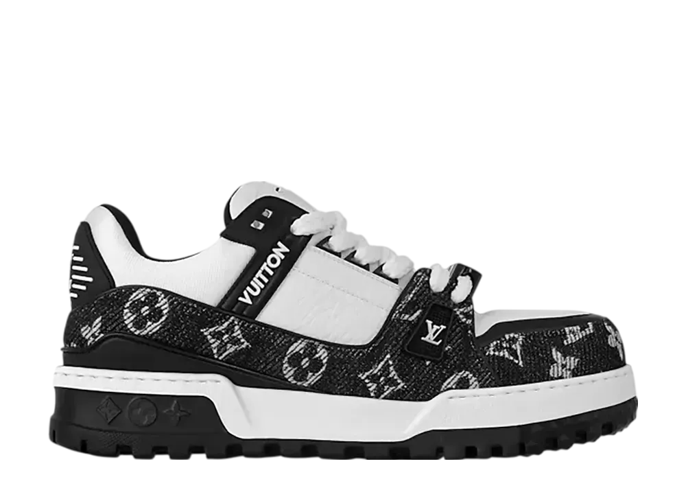 ルイヴィトン ウィメンズ LV トレイナー マキシ スニーカー "ノワール"