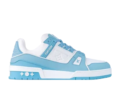 Louis Vuitton Women's LV Trainer Sneaker "Sky Blue"