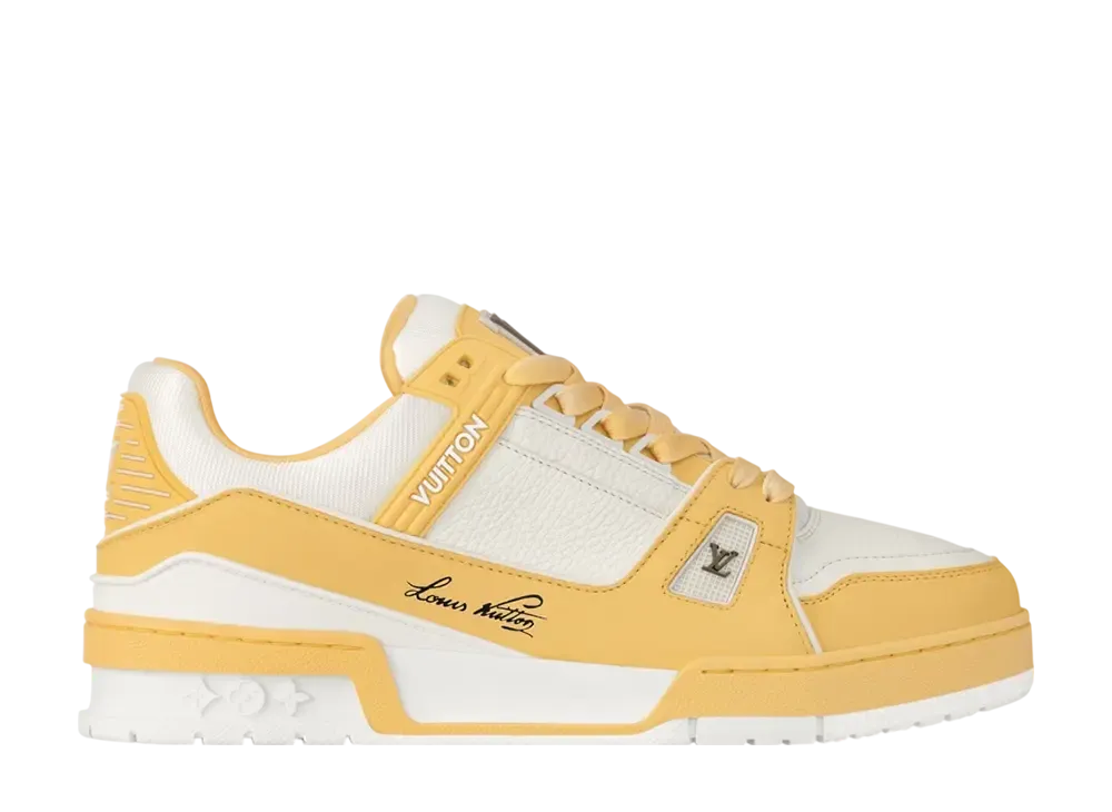 Louis Vuitton Women's LV Trainer Sneaker "Jaune"