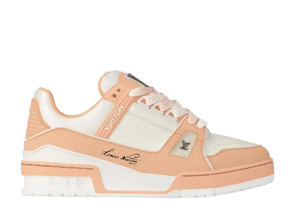 Louis Vuitton Women's LV Trainer Sneaker "Orange"