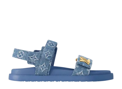 Louis Vuitton Women's LV Sunset Sandal "Blue"