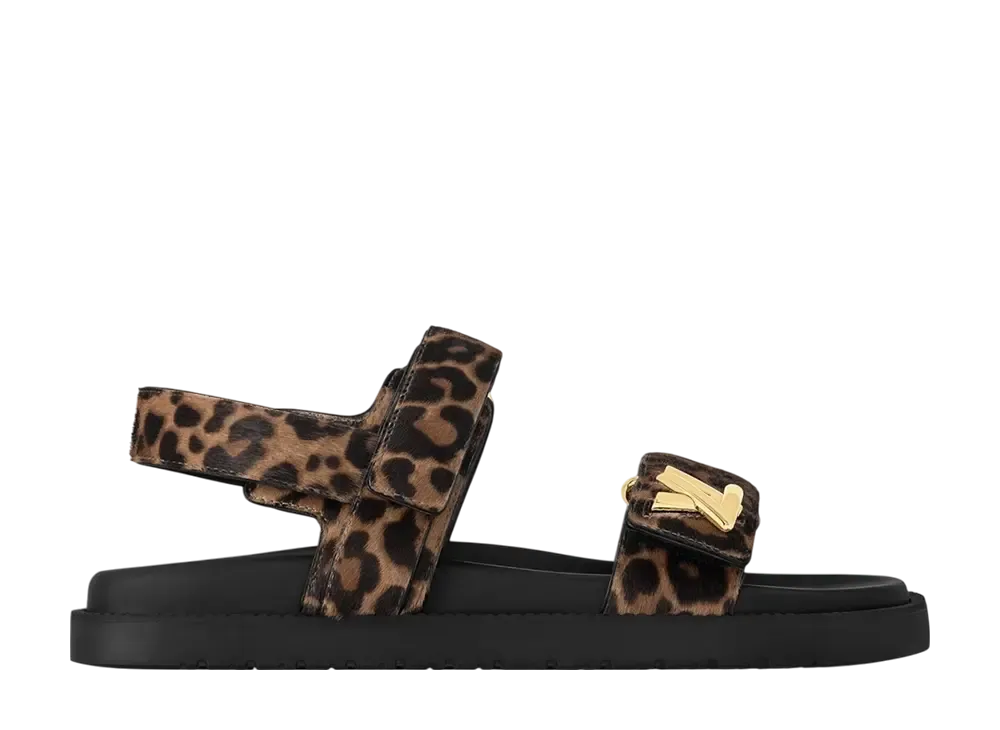 Louis Vuitton Women's LV Sunset Sandal "Tawny Brown"