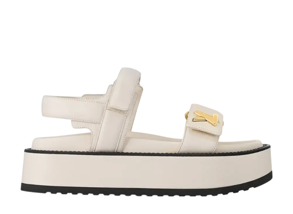 Louis Vuitton Women's LV Sunset Sandal "Cream"