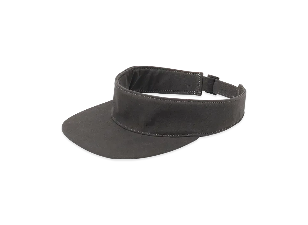 Yohji Yamamoto POUR HOMME C/Linen Oxford Sun Visor A "Black"