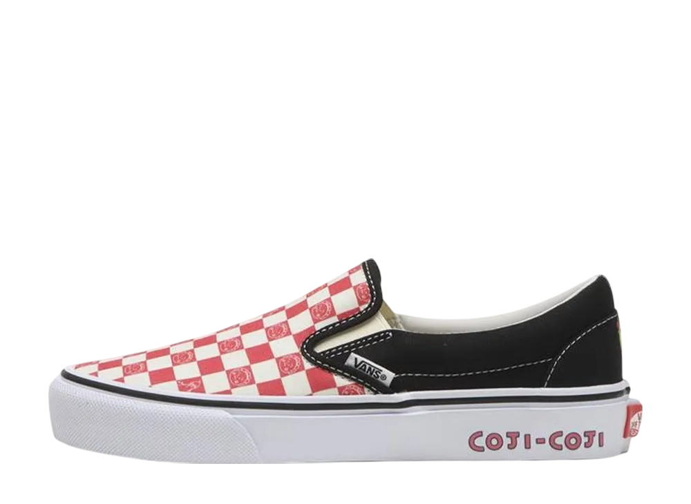 MOMOKO SAKURA × Vans Slip-On "Coji-Coji/Check" (V98CF COJICOJI)