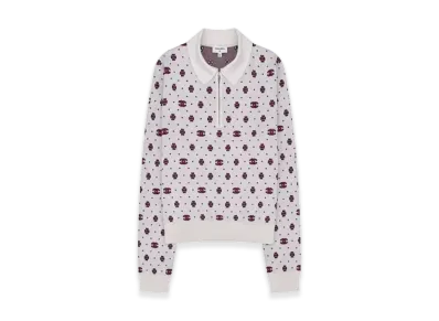 CHANEL CC Mark Polo Shirt "White"