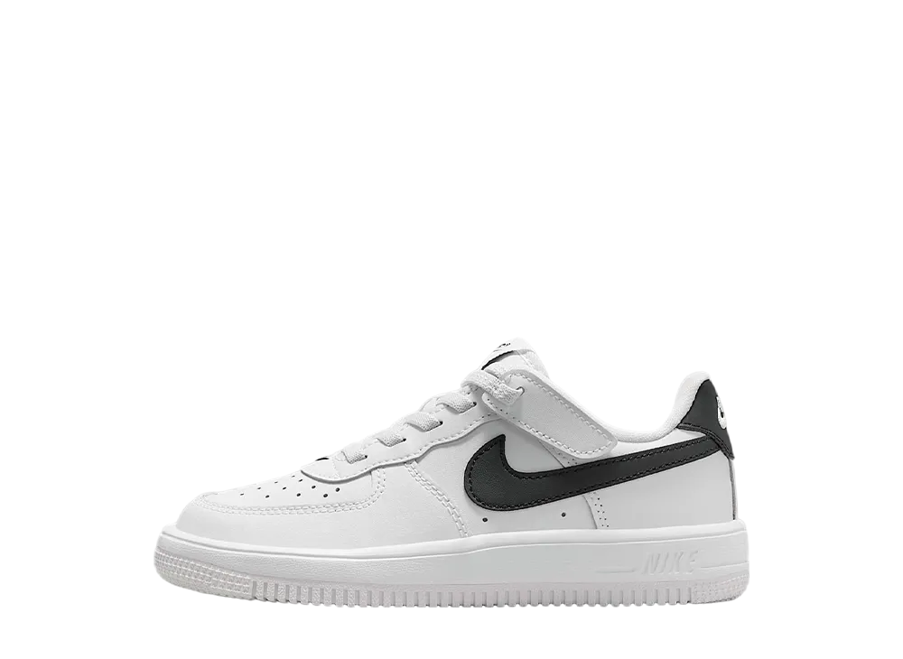 ナイキ PS フォース1 ロー イージーオン "ホワイト/ブラック" (キッズ)