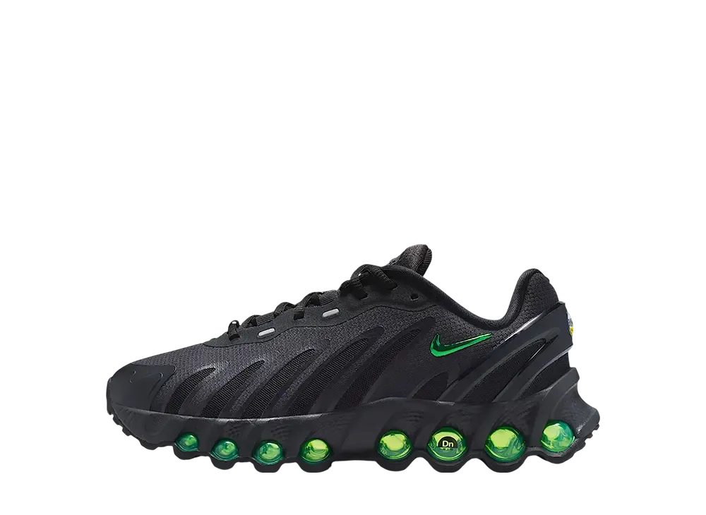 Nike GS Air Max DN8 "Black/Dark Smoke Grey/Black/Green Strike"