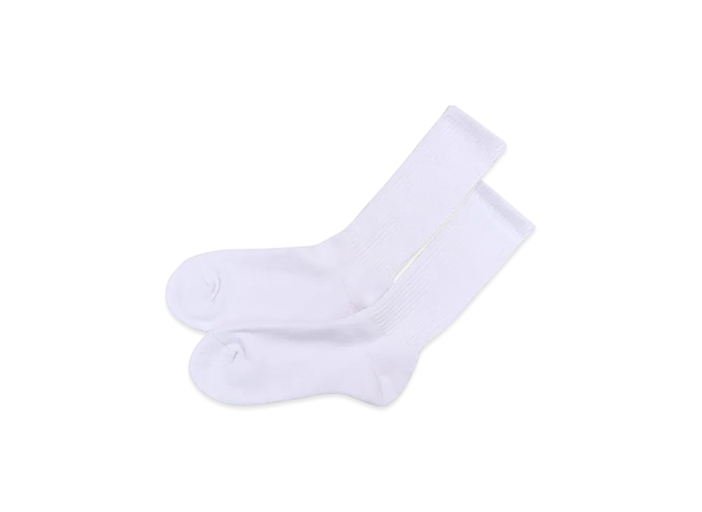 Hanes BEEFY Full-Length Socks "White"