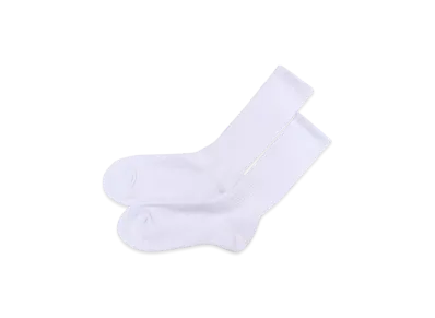Hanes BEEFY Full-Length Socks "White"