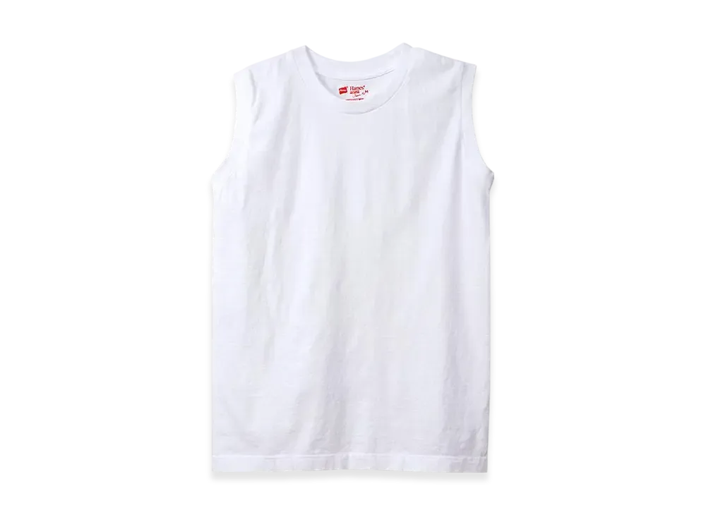 Hanes 2-Pack Sleeveless T-Shirt "White"