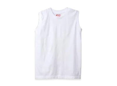Hanes 2-Pack Sleeveless T-Shirt "White"