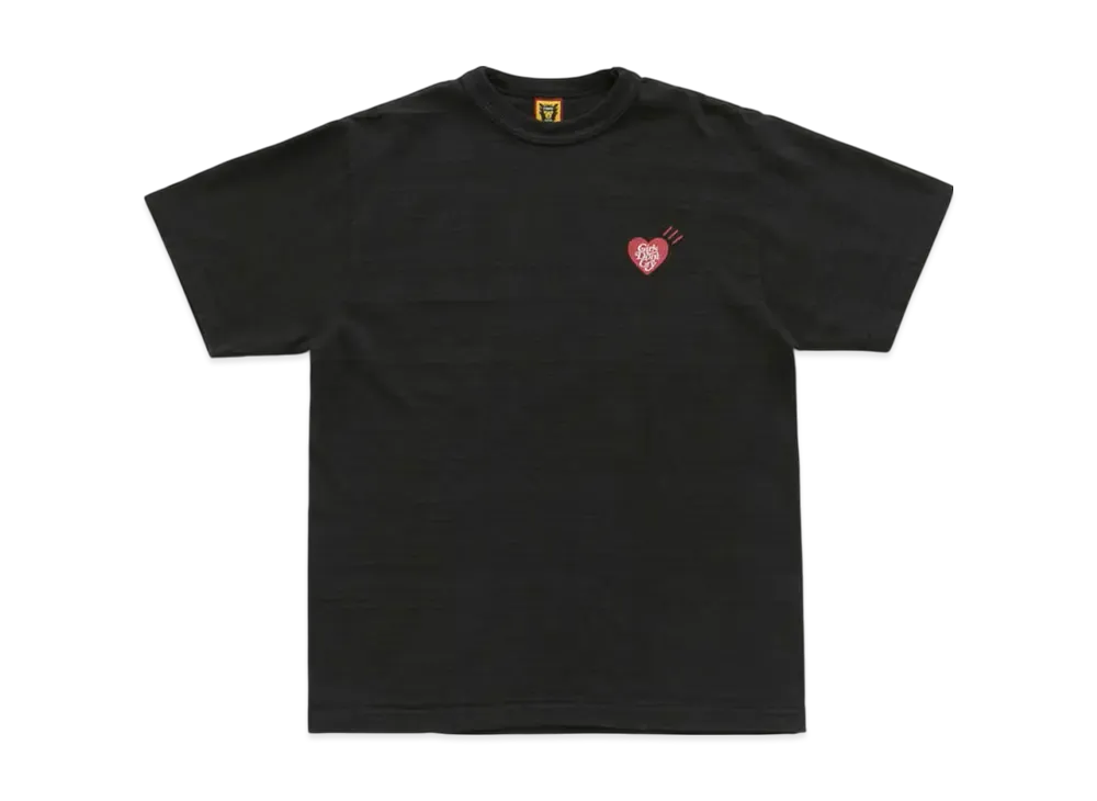 HUMAN MADE Girls Don't Cry Tee 2 "Black" / VERDY