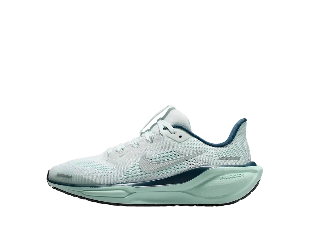 Nike GS Pegasus 41 "Ghost Aqua/Mint Foam/Armory Navy/Metallic Silver"