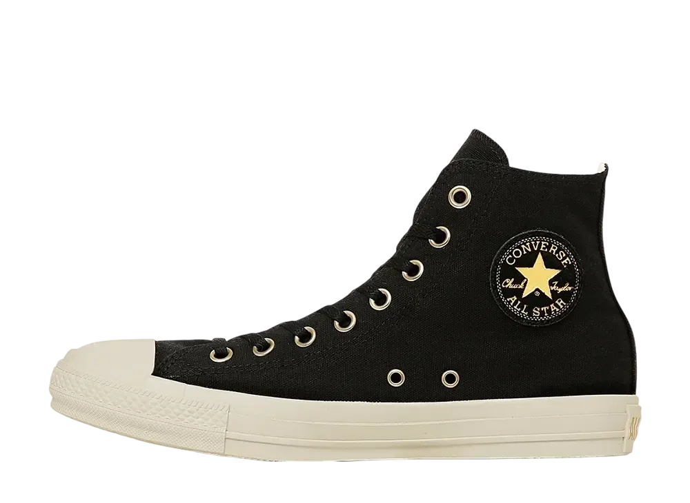 Converse All Star Goldlogopatch Hi "Black"