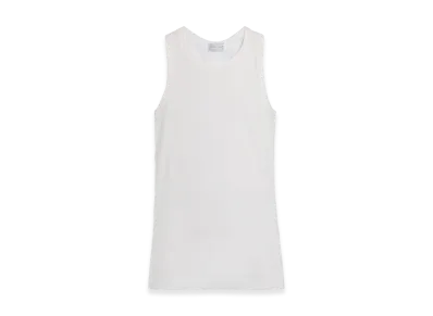 Yohji Yamamoto POUR HOMME Ultima Jersey X Tank Top "White"
