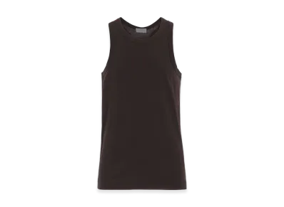 Yohji Yamamoto POUR HOMME Ultima Jersey X Tank Top "Charcoal"