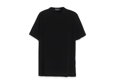 Yohji Yamamoto POUR HOMME Ultima Jersey Round Neck Short Sleeve "Black"