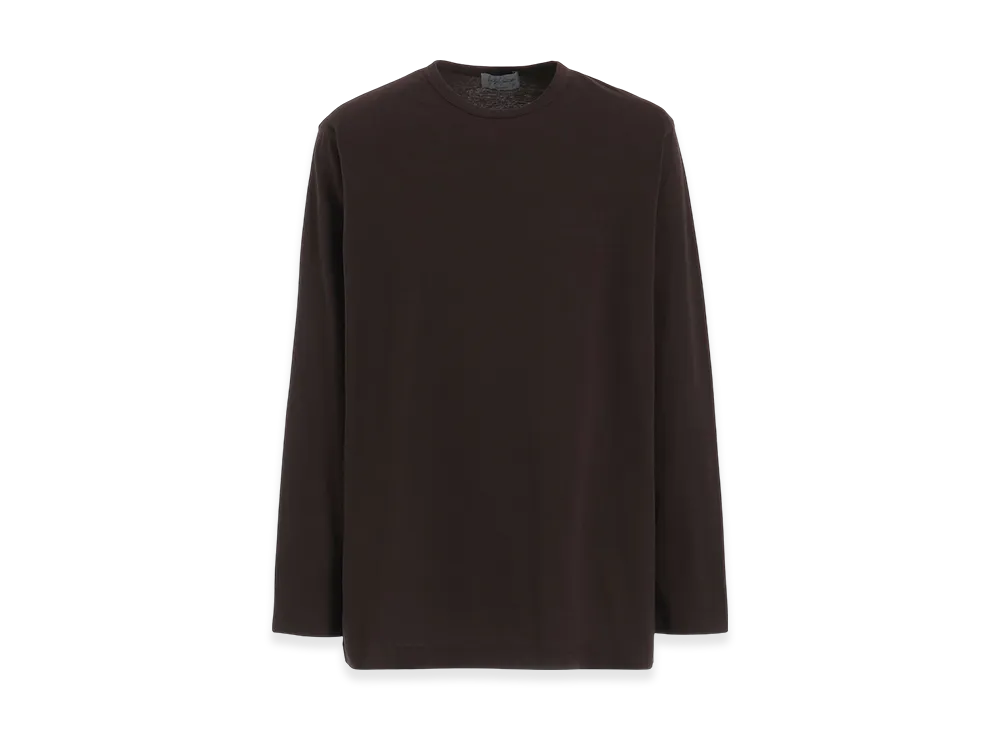 Yohji Yamamoto POUR HOMME Ultima Jersey Round Neck Long Sleeve "Charcoal"
