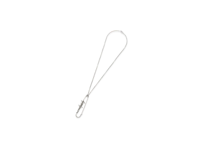Yohji Yamamoto POUR HOMME Antique Sv Coat Safety Pin Pendant "Silver"