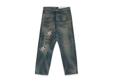 Yohji Yamamoto POUR HOMME x Neighborhood Savage Denim Dp Basic Pants "Indigo"