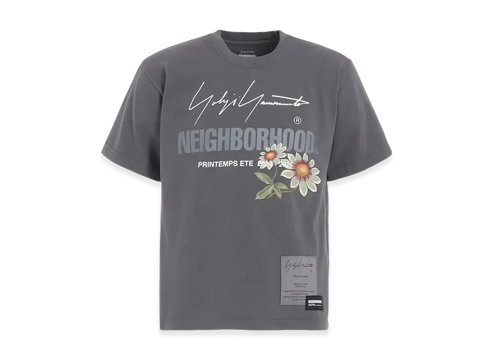 Yohji Yamamoto POUR HOMME x Neighborhood Tee SS-1 "Grey"