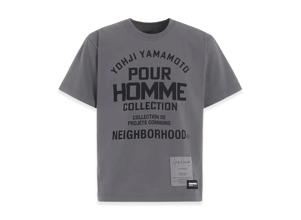 Yohji Yamamoto POUR HOMME x Neighborhood Tee SS-2 "Grey"