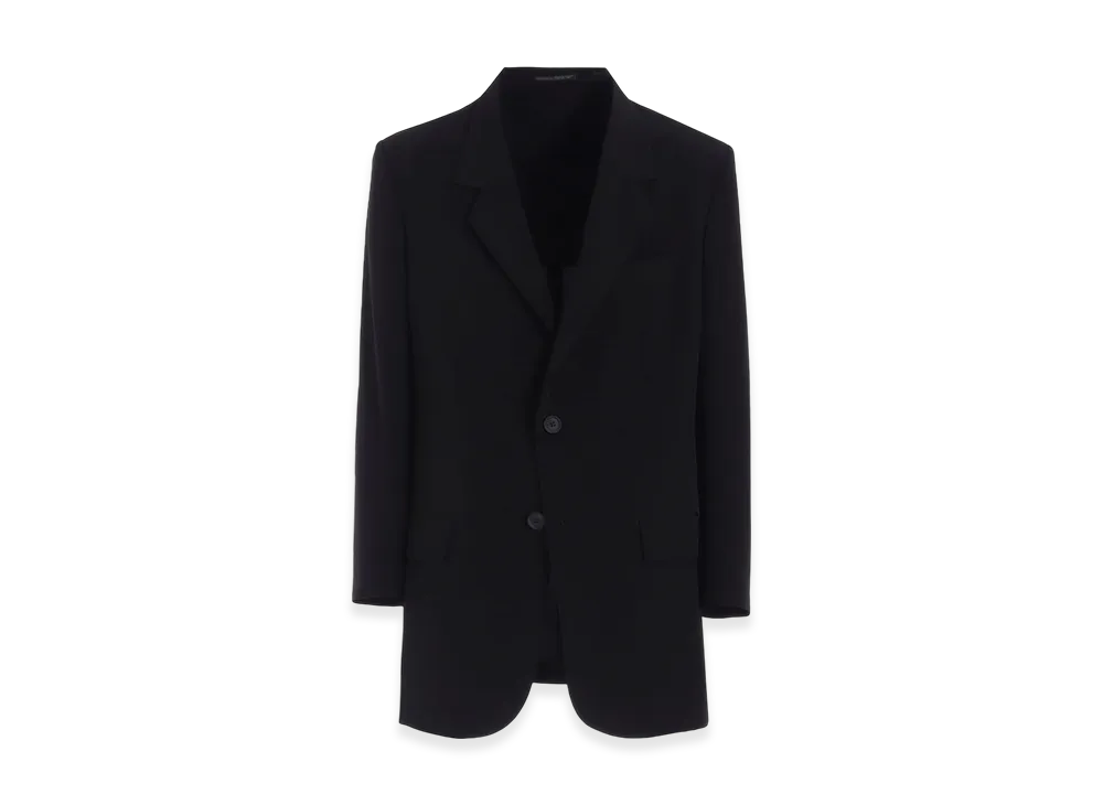 Yohji Yamamoto POUR HOMME Ta Tuxedo Left Seam Zipper Jacket "Black"