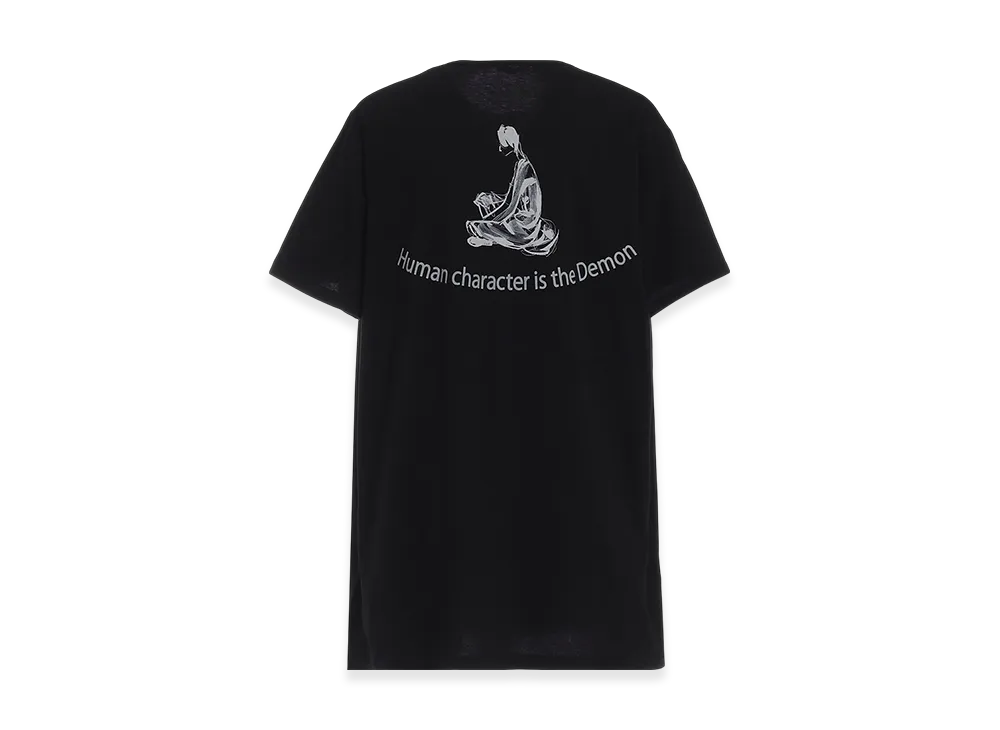 Yohji Yamamoto POUR HOMME Single Jersey Print Half Sleeve E