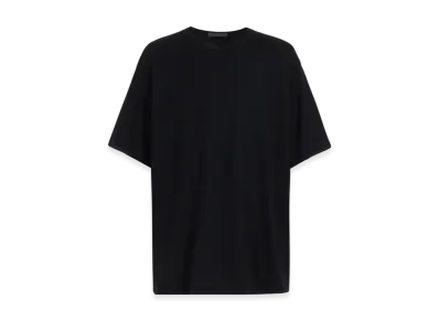 Yohji Yamamoto POUR HOMME Super120's Wool Half Sleeve Tee "Black"