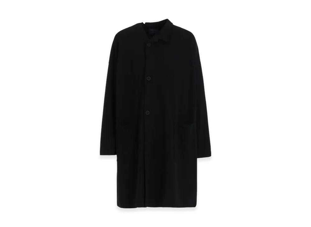 Yohji Yamamoto POUR HOMME Regulation Asymmetry Long Cardigan "Black"