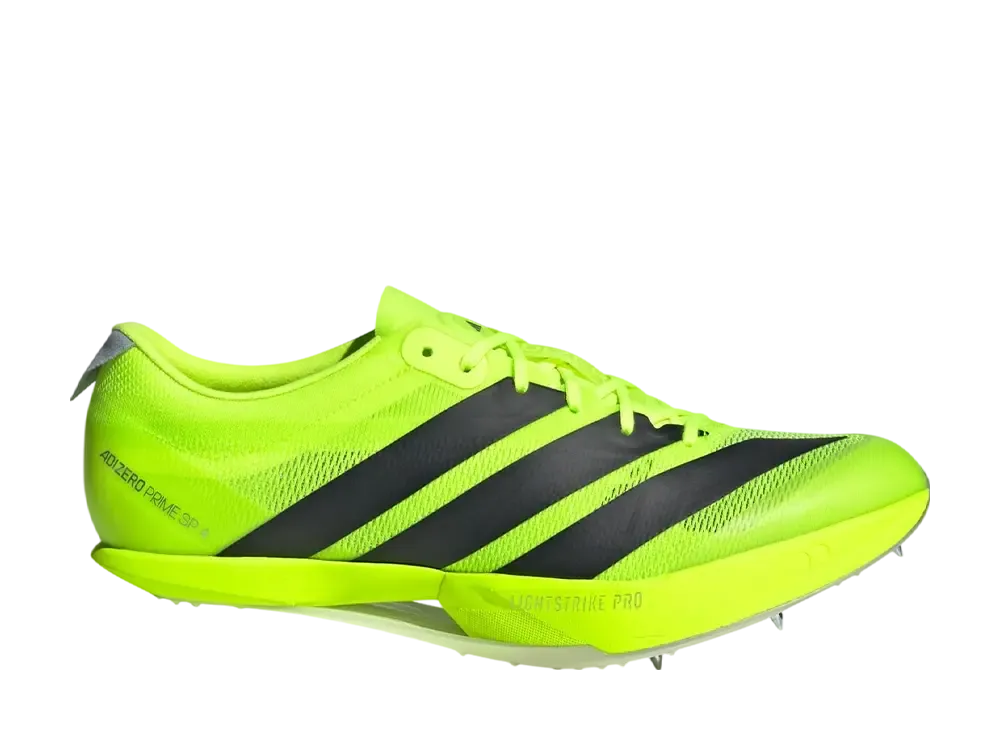 adidas Adizero Prime SP 4 "Lucid Lemon/Core Black/Silver Metallic"