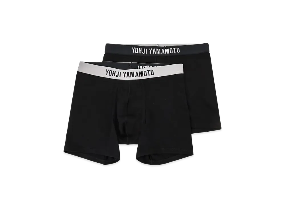 Yohji Yamamoto POUR HOMME YY 2Pack Boxer Briefs "Black"