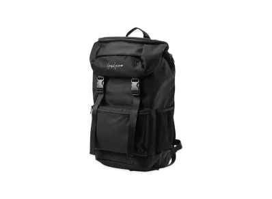 Yohji Yamamoto POUR HOMME YY Signature Nylon Backpack "Black"