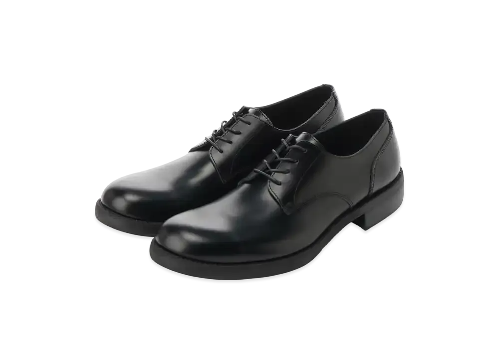 Yohji Yamamoto POUR HOMME Costume D Homme Shiny Glass Plain Toe "Black"