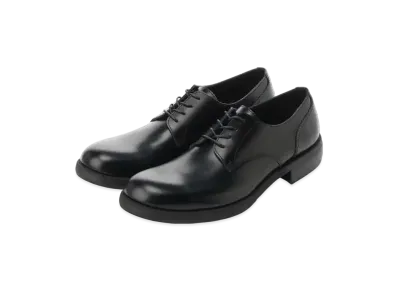 Yohji Yamamoto POUR HOMME Costume D Homme Shiny Glass Plain Toe "Black"
