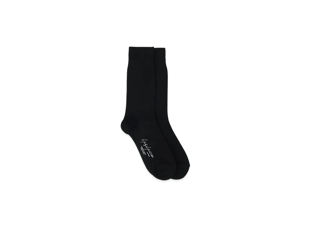 Yohji Yamamoto POUR HOMME Classic Socks "Black"