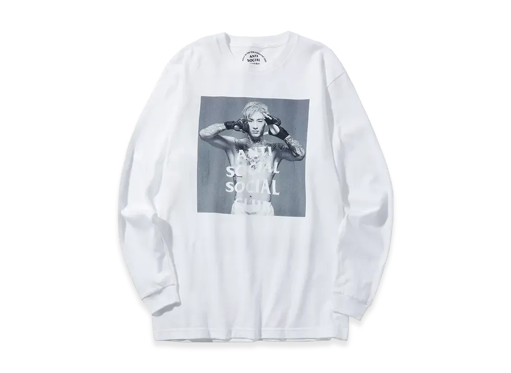 平本蓮 ANTISOCIALCLUB White Tシャツ 6/30〜7/2まで注文受付｜Anti Social Social Club × Ren