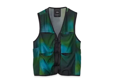 Y-3 Allover Print Mesh Vest "Multi"