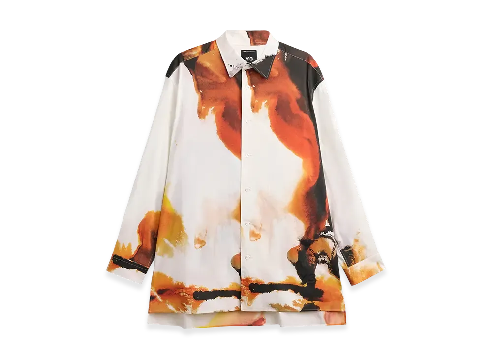 Y-3 AOP Shirt "Core White/Multicolor"