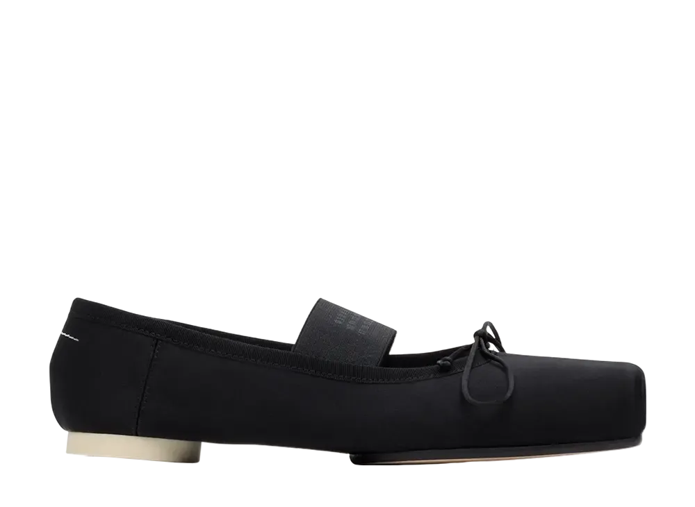 MM6メゾンマルジェラ ウィメンズ アナトミック バレリーナ "ブラック"