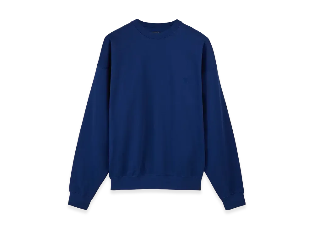 Y-3 French Terry Crew Sweater "Dark Blue"