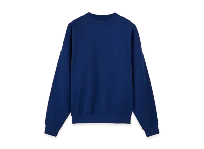 Y-3 French Terry Crew Sweater "Dark Blue"