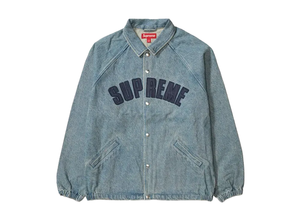 Supreme Arc Denim Coaches Jacket "Washed Indigo"