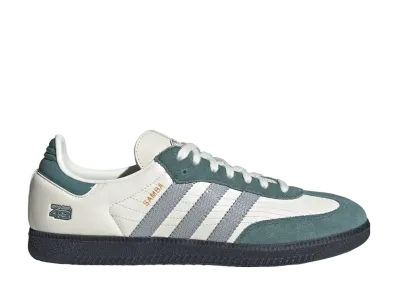 adidas Samba "Off White/Halo Silver/Gold Metallic"