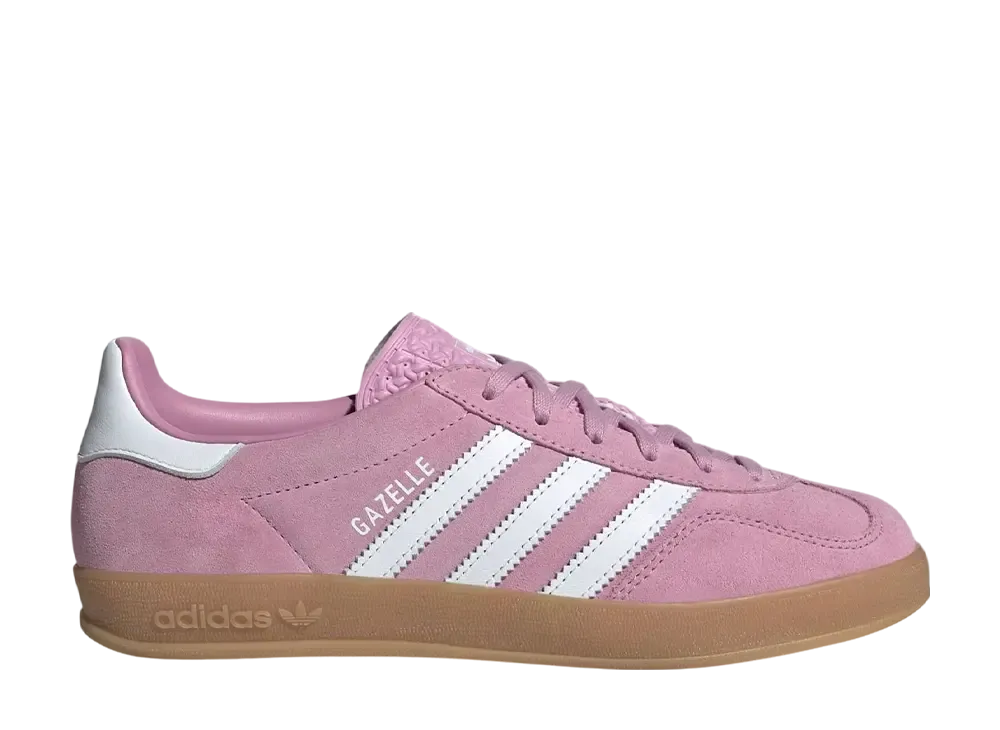 アディダスオリジナルス ウィメンズ ガゼル インドア "ブリスライラック/クラウドホワイト/ガム"