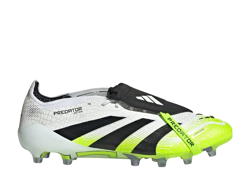 adidas Predator Elite FT AG "Cloud White/Core Black/Lucid Lemon"