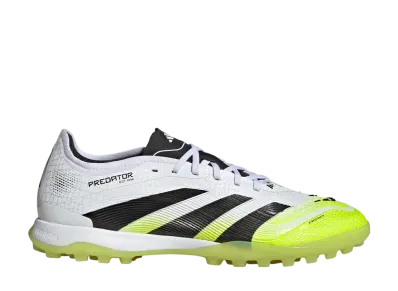 adidas Predator Pro Turf "Cloud White/Core Black/Lucid Lemon"