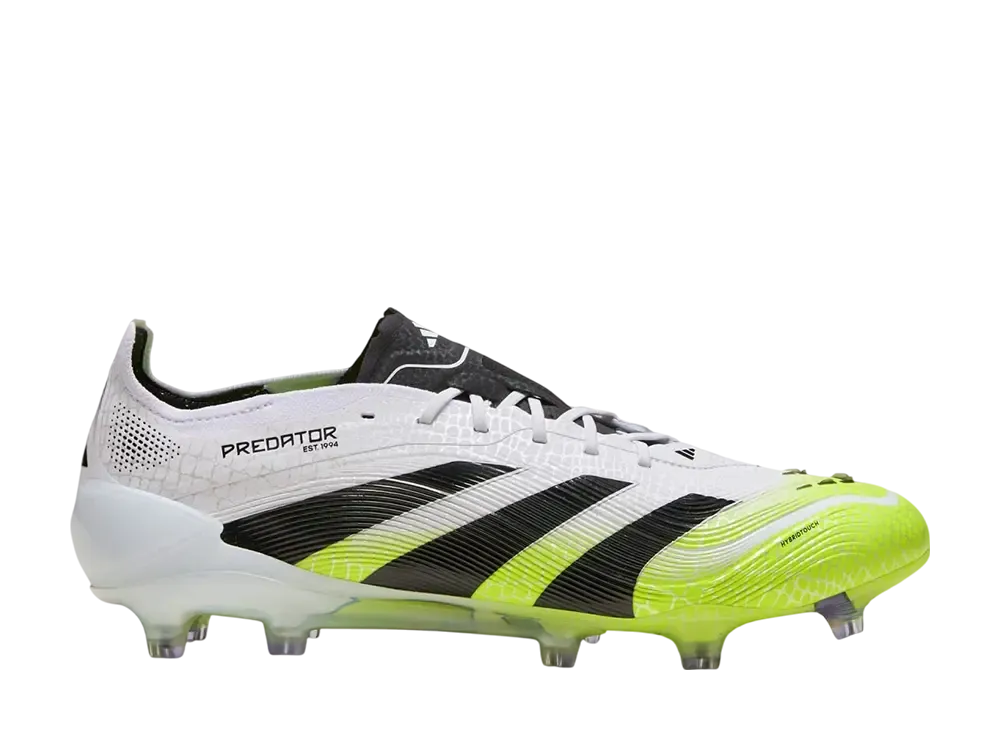 adidas Predator Elite FG "Cloud White/Core Black/Lucid Lemon"