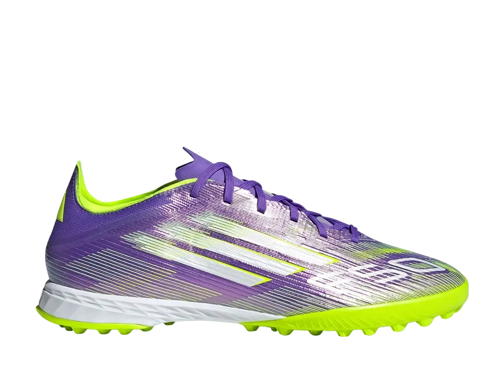 adidas F50 Pro TF "Purple Rush/Cloud White/Lucid Lemon"